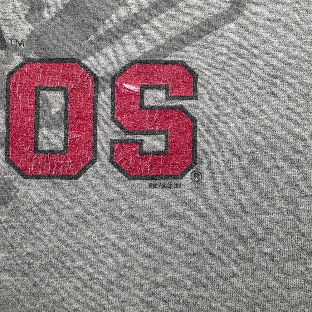 Houston Astros Nike Graphic Tshirt Mens XL Gray Brick Red MLB Baseball - Picture 3 of 10